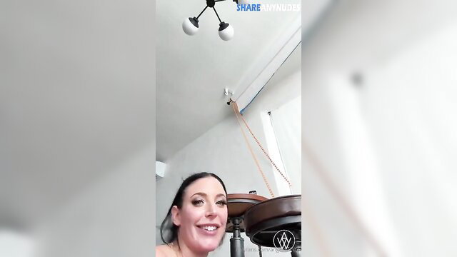 Angela White smiling nude in leaked sex tape thumbnail