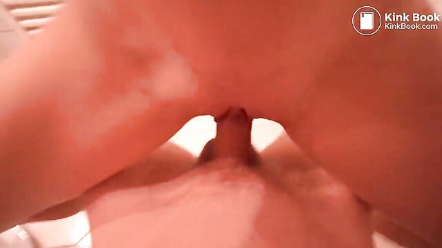 Daynia14 spreads pussy for stepsis pee fetish creampie fuck POV