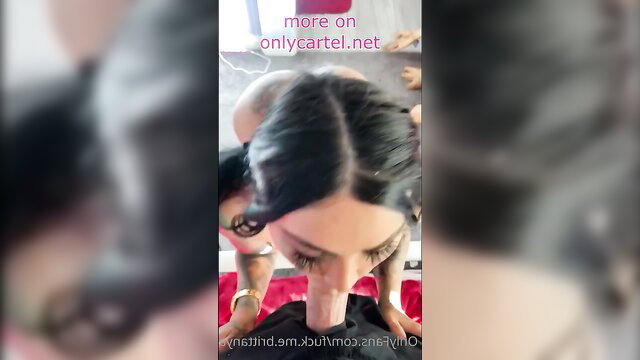 Brittanya Razavi leaked closeup pussy eating by hot brunette