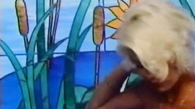 Seka in Sexy Seka Swedish Erotica, blonde milf by water reeds