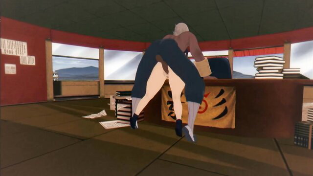 THICCIFY NTR Hyuga bent over desk fucked from behind teaser