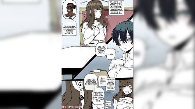 Queen of Spades tattooed Asian hotties suck BBC in steamy threesome