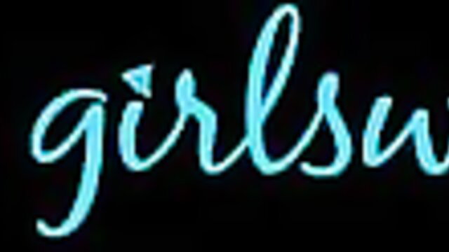 Girls neon sign thumbnail for Reya Lovenlight Girlsway lesbian belt-on video