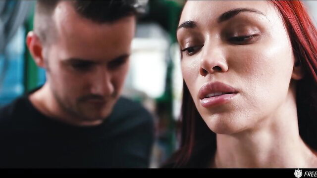 Octokuro and Sam mind control closeup gaze in HD xxx video