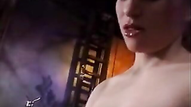 Mistress Lolita closeup nude portrait glossy lips seductive gaze