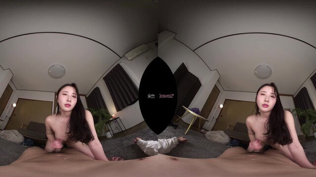 Asian beauty nude VR POV masturbation in KA VR 433 B
