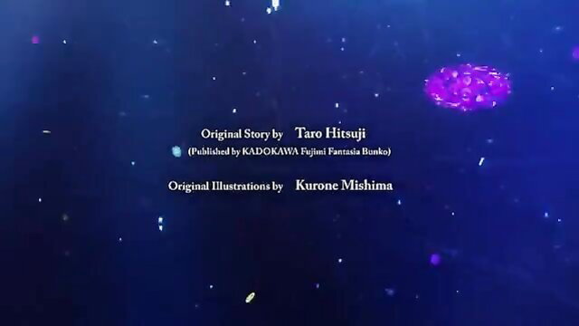 Akashic Chronicles ep 10 hentai girl with purple tentacles in cosmic scene