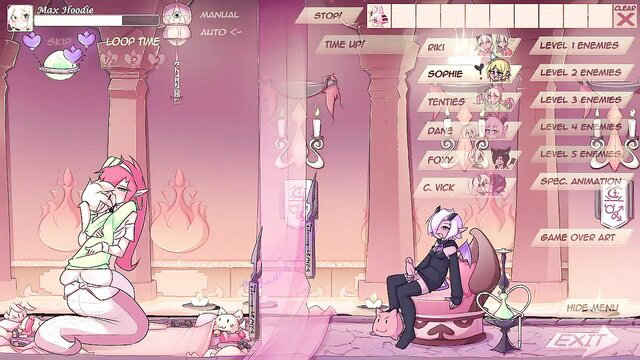 Max the Elf Femboy Hentai Gallery with Lamia Girl and Demon Seduction Menu