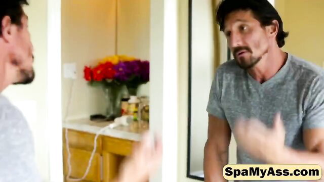 Stepdad talks to sleeping stepdaughter in bed, taboo incest tease