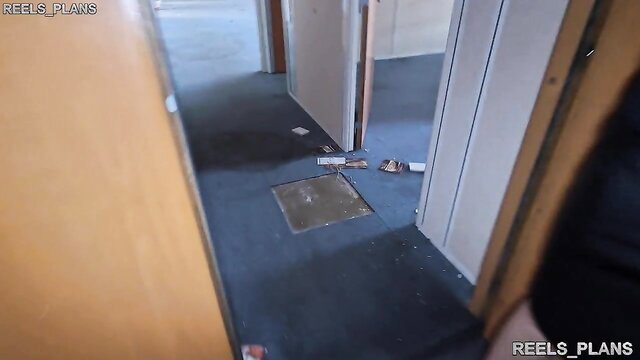 Real estate agent cheats, bent over for anal fuck by fake clients