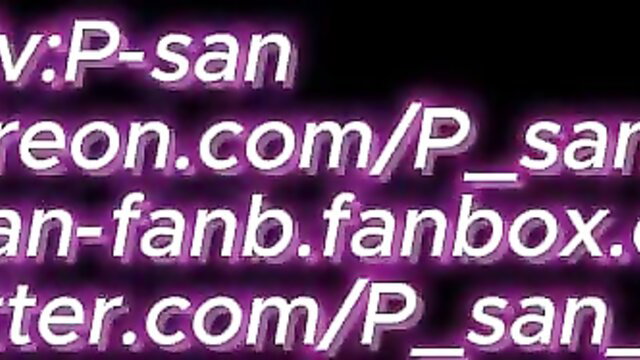 Aqua mind control preview: hot girl in sexy lingerie under neon VP-P-san watermark