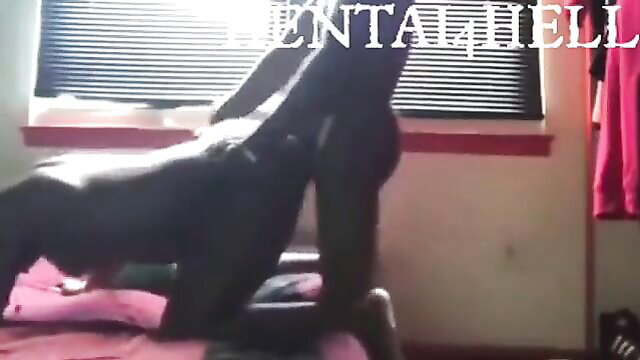 Hot brunette rides massive cock cowgirl in interrupted sex appointment