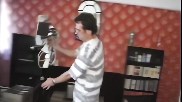 Real Wild Brit Babe mixing in kitchen amateur homemade porn