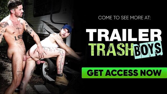 Trenton Ducati barebacks Nic Sahara in Trailer Trash Boys
