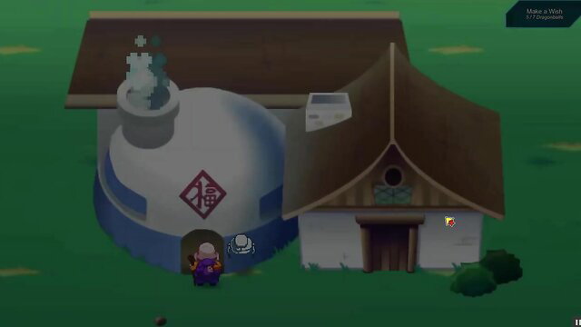 Chichi handjob old man Kame Paradise 2 hentai parody game