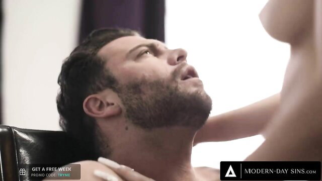 Rachael Cavalli paizuri Seth Gamble in Modern-Day Sins cheating scene