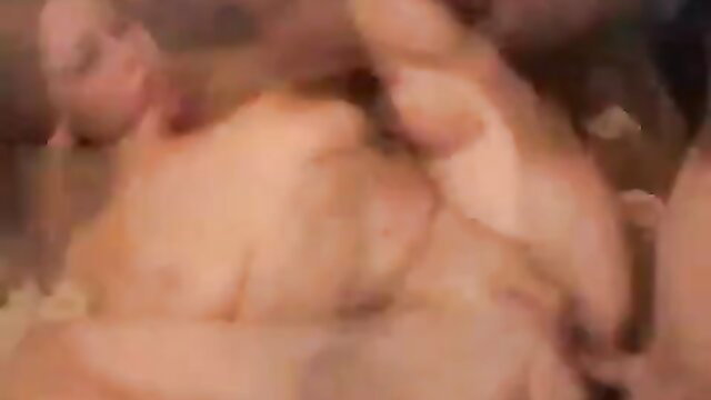 Blurry college party orgy thumbnail with pale skin women in gangbang action