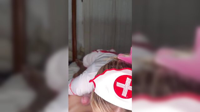 Molly Mercedes in sexy nurse outfit fucks patient leaked video