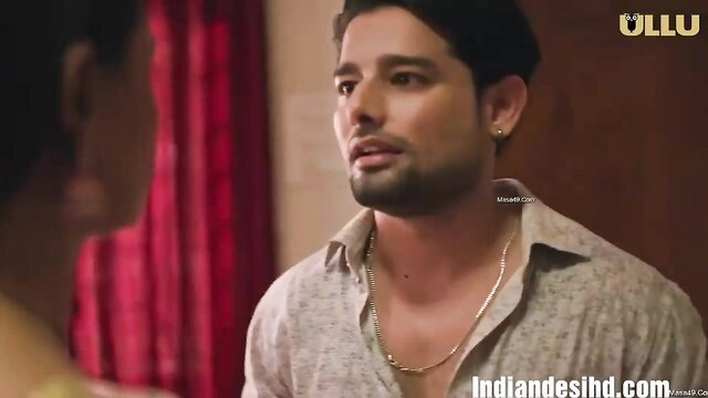 Indian couple intimate closeup in Secret Ingredient Hindi web series