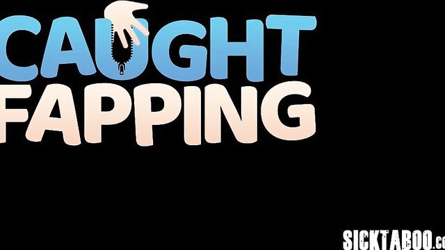 Caught Fapping SICKTABOO thumbnail with hand on zipper tease