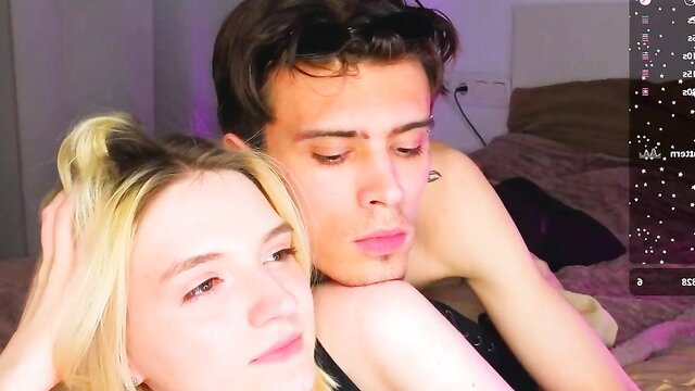 Cozyrose blonde hotwife dominates cozyrose guy in cozy Chaturbate live