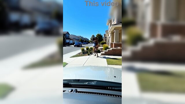 Neighbor's wife cheats on husband publicly, caught on video