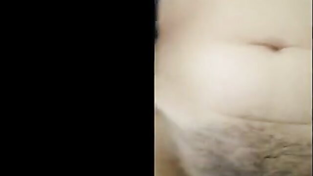 Over 40 Mexican secretary tetona showing pale soft belly and navel closeup