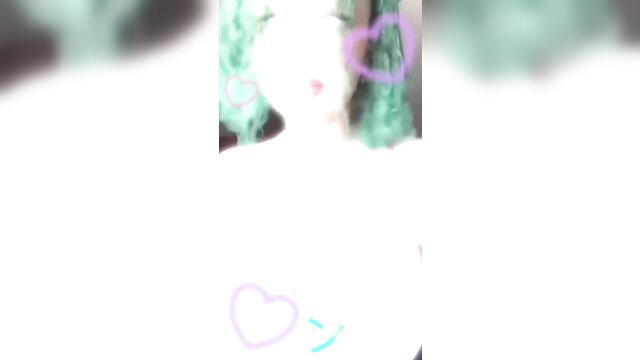 Cute slutty egirl Vanilla Faith teasing in lingerie closeup