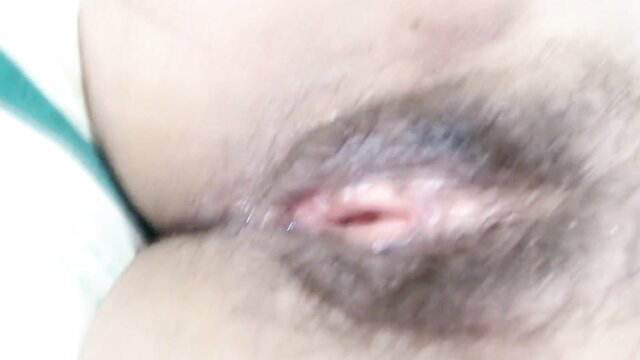 Ardientes69 shows off big hairy pussy with cum after fucking