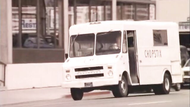 1979 Porn Chopstix retro adult video thumbnail with white delivery van