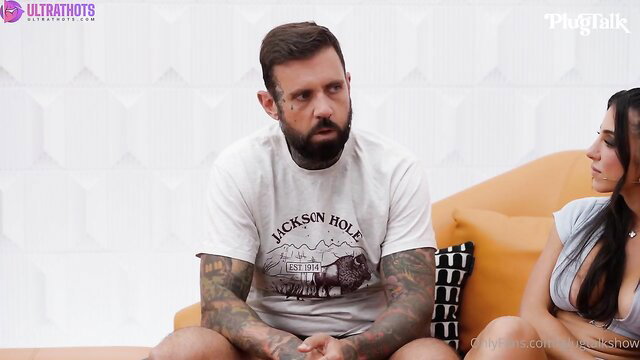 Lena The Plug and Stella Luxx in PlugTalk threesome tease