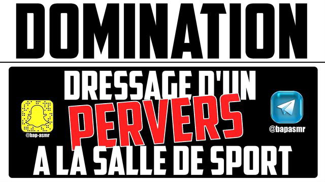 Dressage d'un PD pervers par Supremacy à la salle de sport
