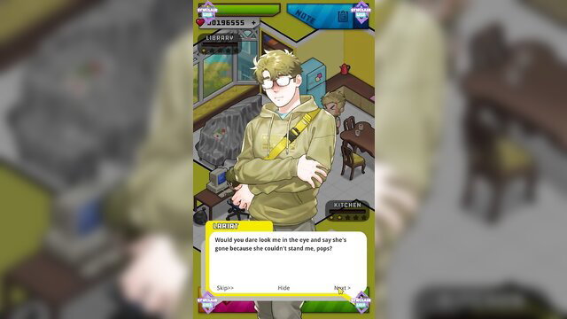 Ero Condo Chop & Lariat anime guy in yellow uniform eyes kitchen flirt