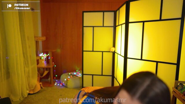 Akuma ASMR closeup ear licking ASMR 3Dio binaural audio