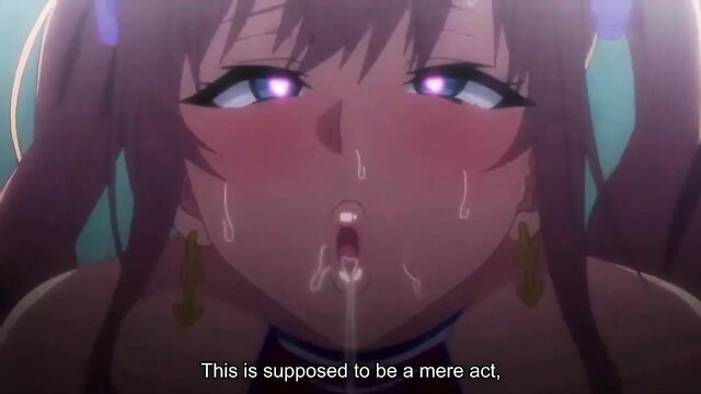 Anime hentai cheerleader with huge tits facial cumshot closeup