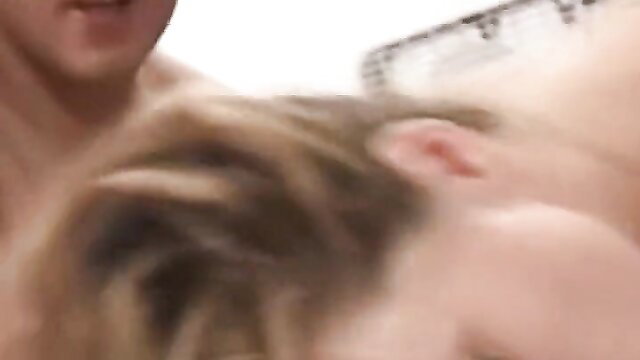 Blonde wifey in hot threesome, closeup of passionate oral sex