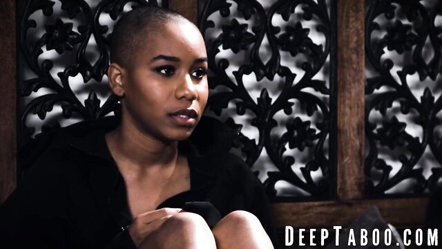 Bald Black Babe Jenna Foxx Teases in Hoodie - Katrina Jade Porn