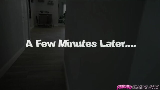 Pervy Family stepbro porn thumbnail - few minutes later scene