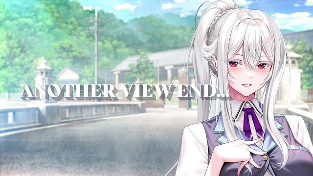 Miyoshioin Fuyuka white-haired JAV schoolgirl in uniform, outdoor tease