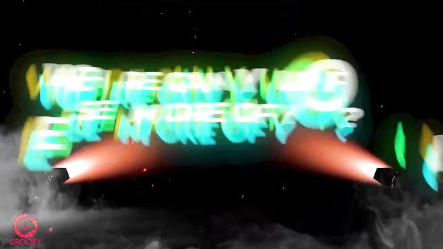 Cloudy Vi Grooby Girls neon text thumbnail