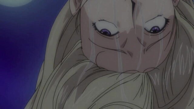 Soukou Kijo Iris Ep.3 hentai closeup of blonde crying wide-eyed girl