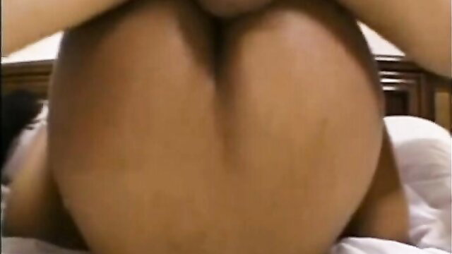 Ebony MILF's thick ass up in bed, hot memorable sex scene