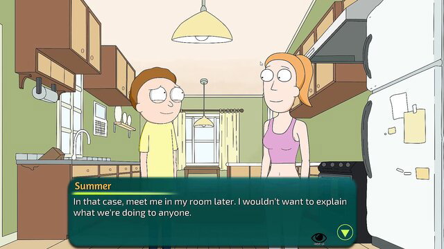 Rick and Morty parody: Summer invites Rick to her room for secret fuck