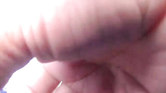 Helena Price closeup hand with needle playing curly pussy beach exhibitionist