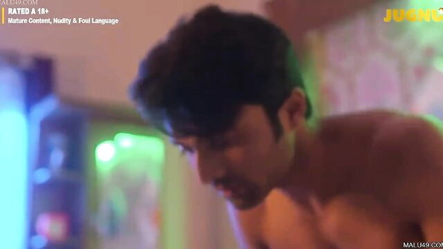 Newly married Indian man nude closeup in hardcore bedroom sex