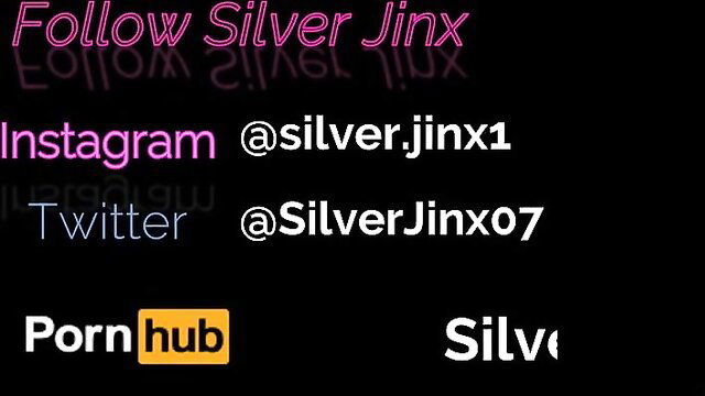 Silver Jinx promo: Follow hot glamour babe on Instagram, Twitter, Pornhub