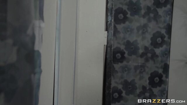 Wild teen in steamy shower revenge scene, Brazzers