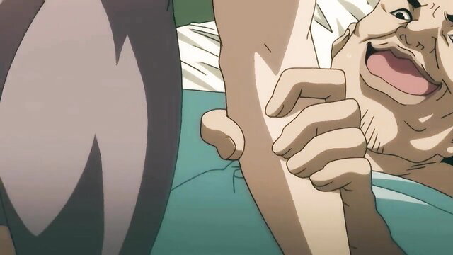 Big-ass nurse grabs cock in wild threesome anal orgy