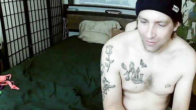 sexyartparty shirtless with rose tattoos, nude upper body Chaturbate leak
