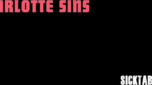 Charlotte Sins horny massage practice raunchy lesbian sex